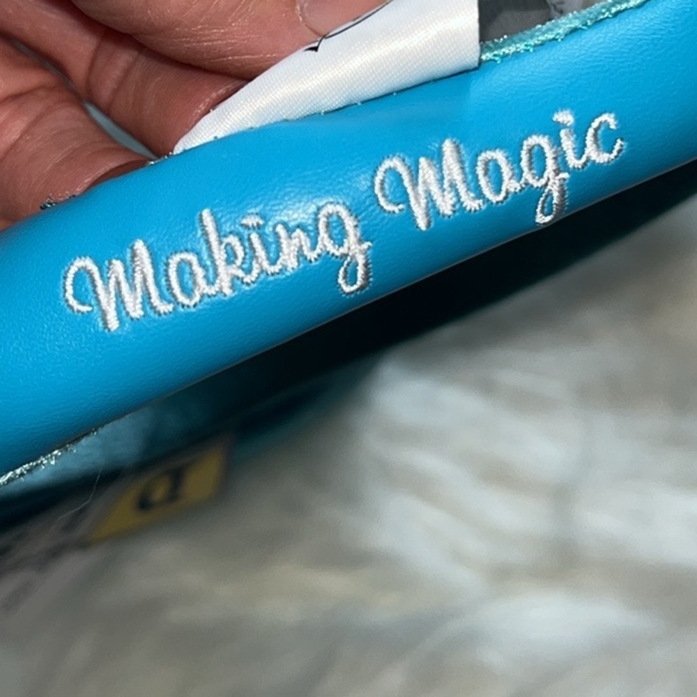 🆕 DISNEYLAND MICKEY EARS HEADBAND Teal Blue Making Magic - Picture 4 of 7